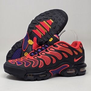 Nike Air Max Plus Drift All Day Black Bright Crimson FD4290-003 Men Size 8.5 New